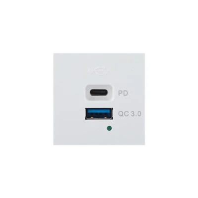 30W USB A USB C 충전기